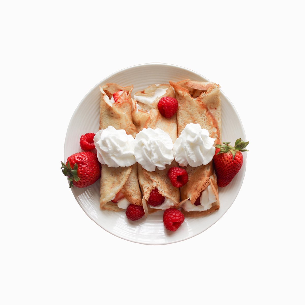 Блинчики с фруктами